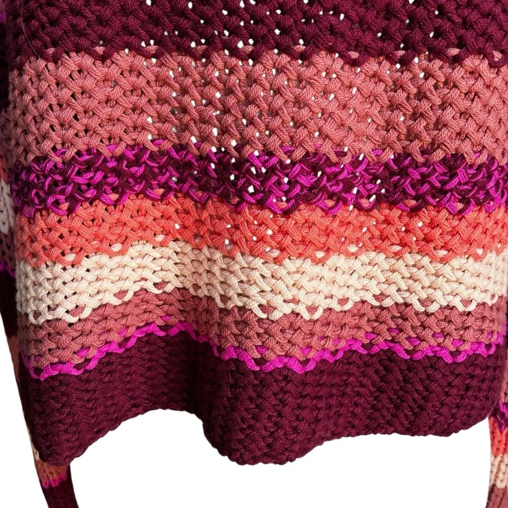 Free People Devon Crewneck Oversized Boxy Sweater Revolve Small